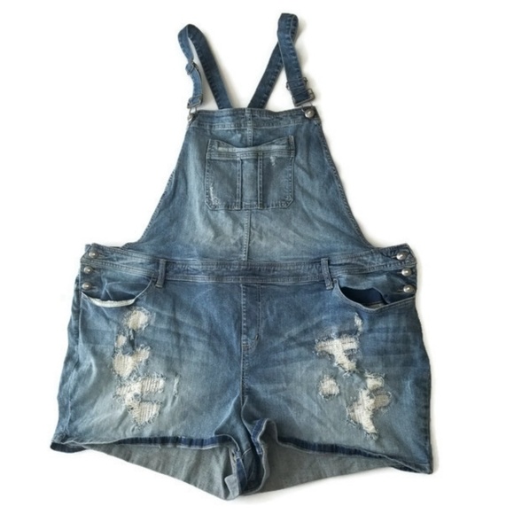 torrid Pants - Torrid Premium Denim Overalls Size 26